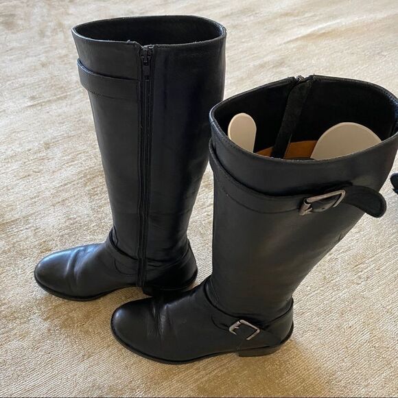 Vero Cuoio Black Leather Boots - Picture 6 of 11